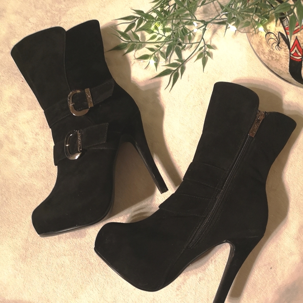 Sexy Booties Womens Black